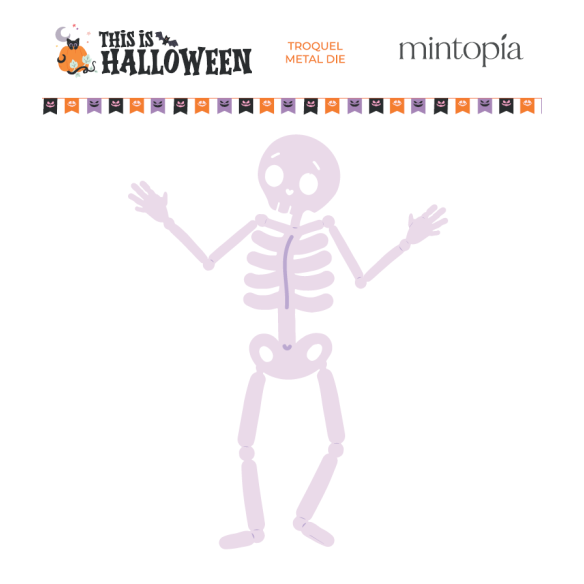 This is Halloween reissue Skeleton Die