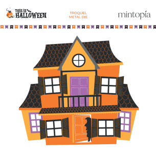 This is Halloween haunted house die