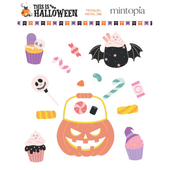 Troquel Chuches This is Halloween