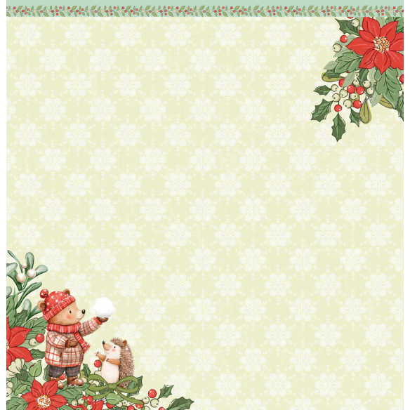 12x12" Block -Salted caramel