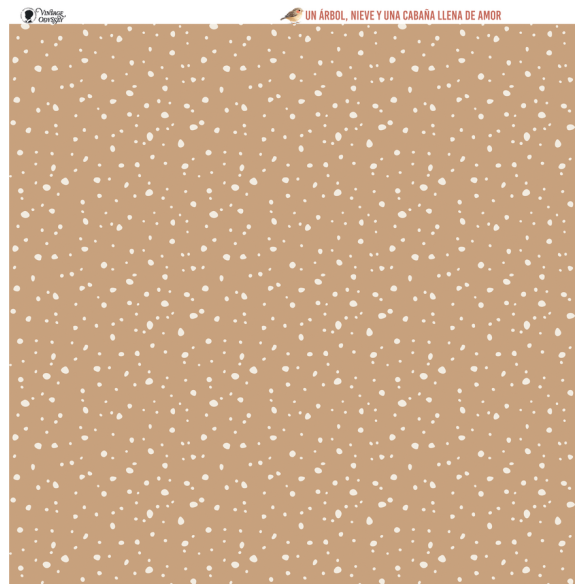 Bloc  12x12" -Salted caramel