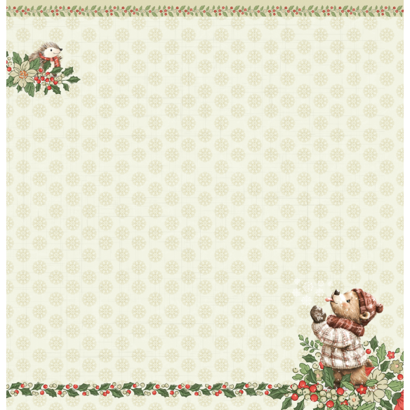 12x12" Block -Salted caramel