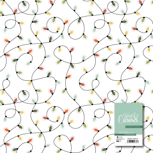 Gold foil acetate - Salted caramel