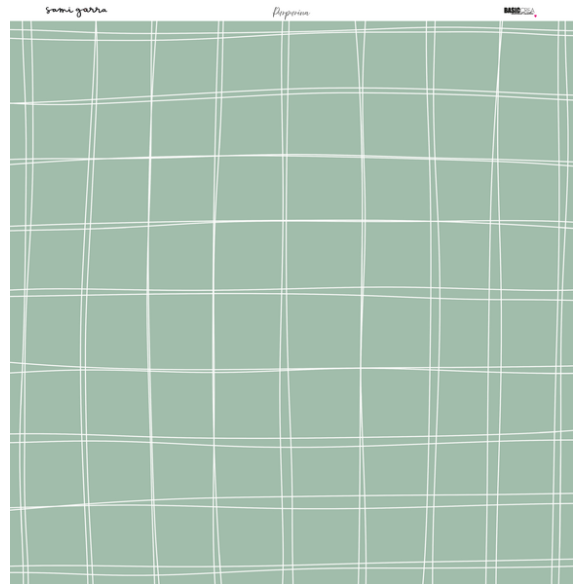 Paper pad 12x12" - Glitter