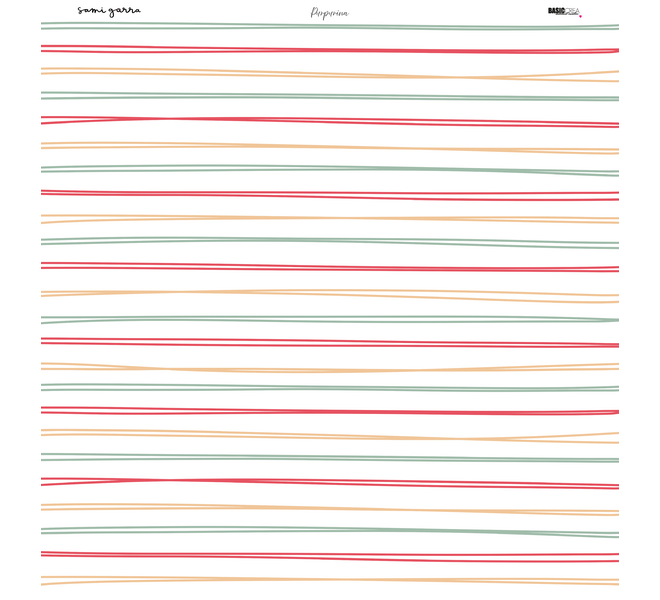 Paper pad 12x12" - Glitter