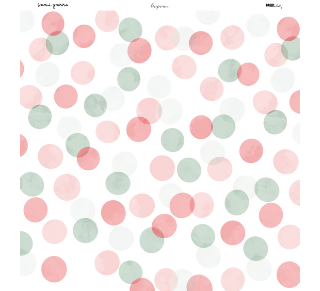 Paper pad 12x12" - Glitter