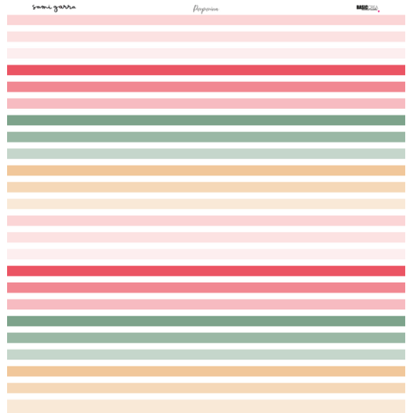 Paper pad 12x12" - Glitter