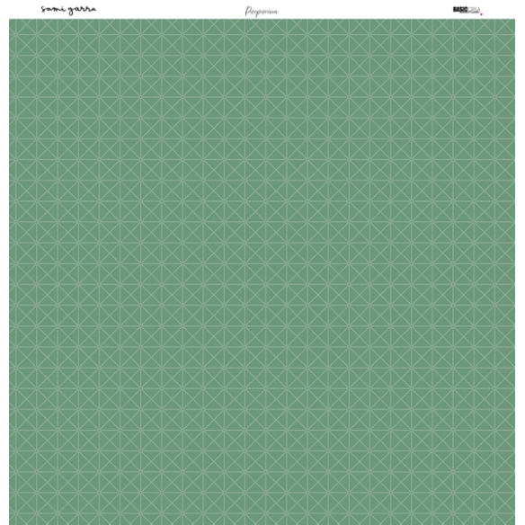 Paper pad 12x12" - Glitter