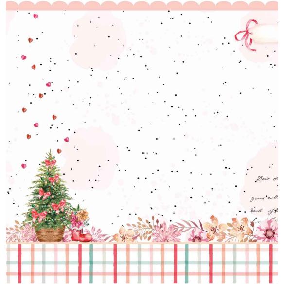 12x12" Block - Charm