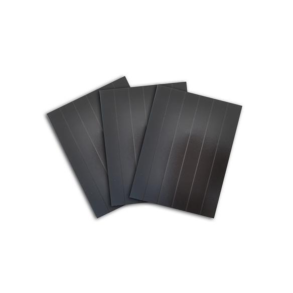 Juego 18 bandas adhesivas Magneticas 1,27cm x 10,16cm