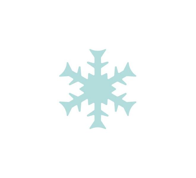 Perforadora Mediana Copo de nieve1