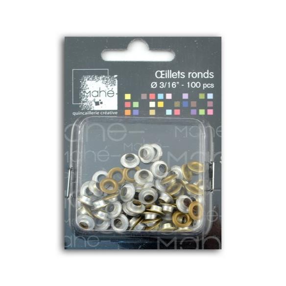 100  OJETES 3/16'' - OR