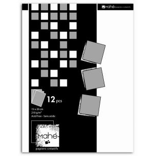 P'tit bloc Mahé couleur argent 15x20 28f.