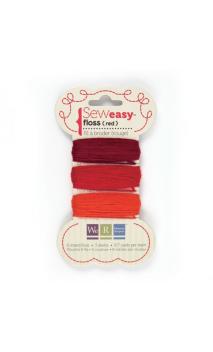 Sew1sy Floss - Reds