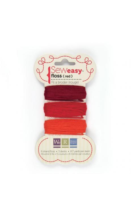 Sew1sy Floss - Reds