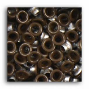 Remaches 1/8 - 100pcs - chocolat