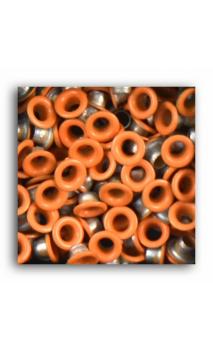 Remaches 1/8 - 100pcs - orange