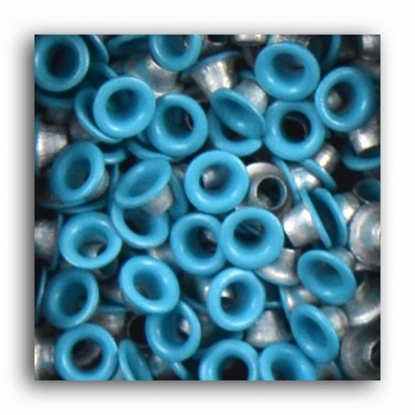 Remaches 1/8 - 100pcs - turquesa